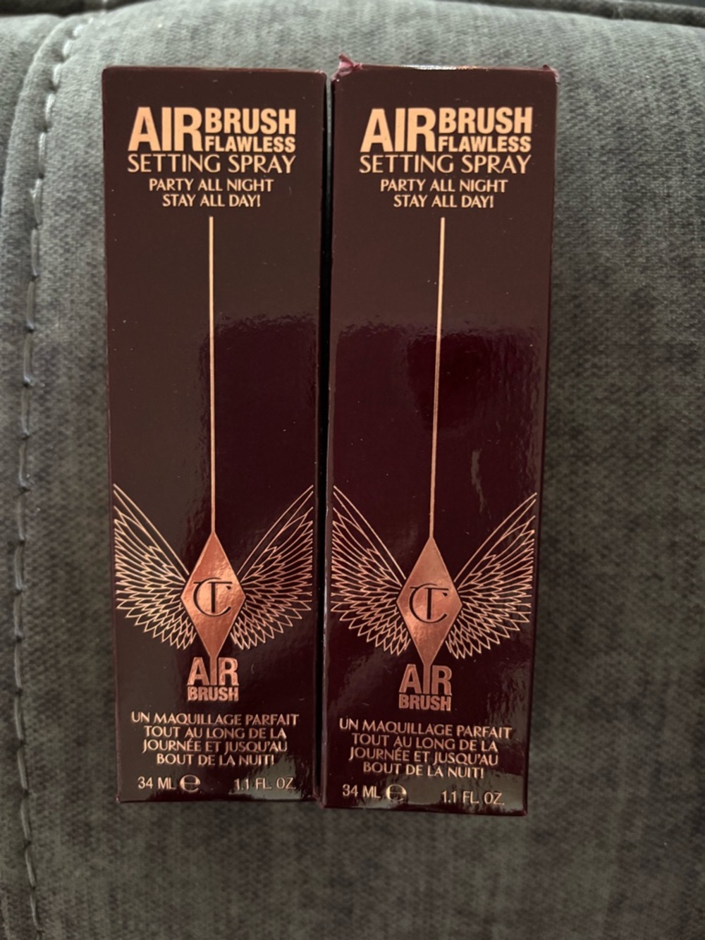 NIB 2 Charlotte Tilbury Airbrush Flawless Setting Spray